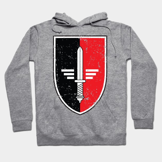 WW2 Fighter squadron logo #3 Hoodie by Illustratorator